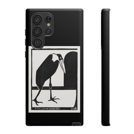 A Lame Marabou by Samuel Jessurun de Mesquita Phone Cases