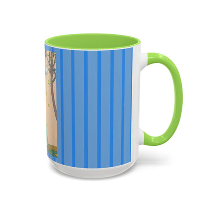 Le Verger by Georges Lepape Colorful Mugs (11oz, 15oz)