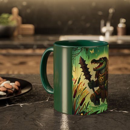 Swamp Tyrant Colorful Mugs (11oz, 15oz)
