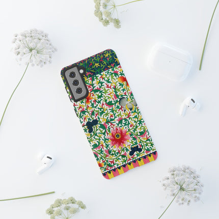 Colorful Floral Pattern by Owen Jones Phone Cases