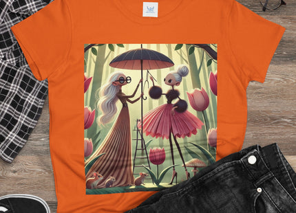 Under the Tulip Parasol Cotton Tee
