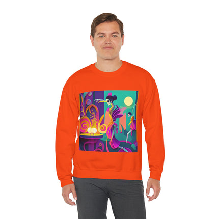 Dance of the Skeleton Ballerinas Unisex Heavy Blend™ Crewneck Sweatshirt