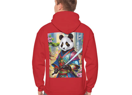 Cyberpunk Samurai Panda – Heavy Blend™ Hooded Sweatshirt