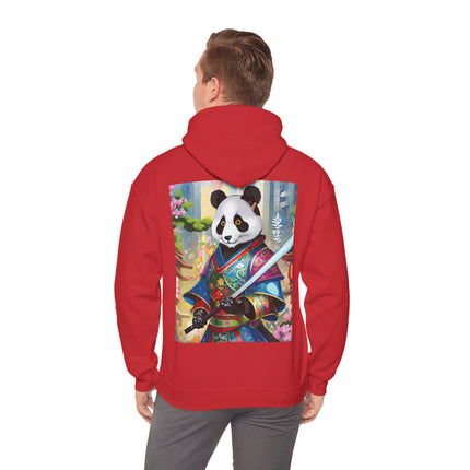 Cyberpunk Samurai Panda – Heavy Blend™ Hooded Sweatshirt