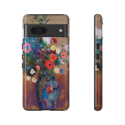 Bouquet of Flowers by Odilon Redon Phone Cases