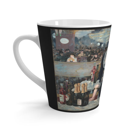 A Bar at the Folies-Bergère by Edouard Manet Latte Mug
