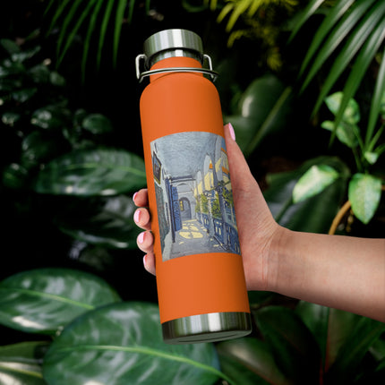 Gallery of a Moroccan Riad by George Gaudion Copper Vacuum Insulated Bottle, 22oz