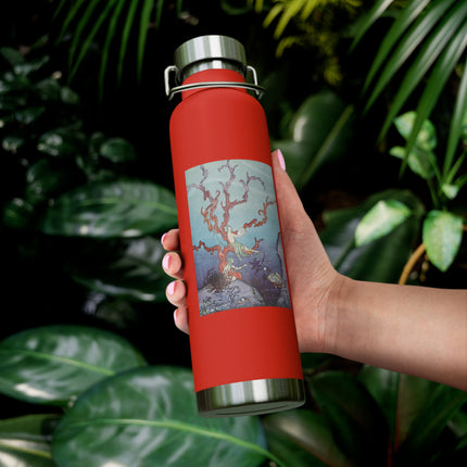 Beautiful Shells by Virginia Frances Sterrett Copper Vacuum Insulated Bottle, 22oz