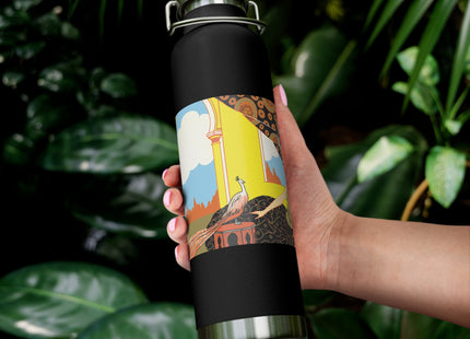 Glimpses of Opulence by Ezio Anichini Copper Vacuum Insulated Bottle, 22oz