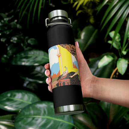 Glimpses of Opulence by Ezio Anichini Copper Vacuum Insulated Bottle, 22oz