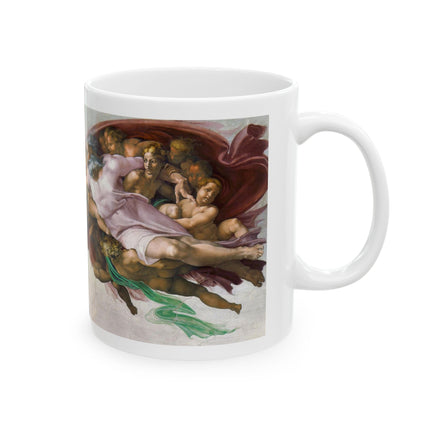 The Creation of Adam by Michelangelo Buonarroti Ceramic Mug (11oz, 15oz)