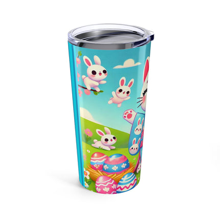 Springtime Kitten’s Easter Joy Tumbler 20oz