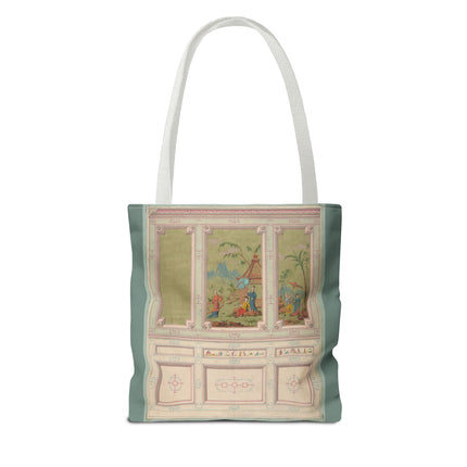 Chinoiserie scenes by Anonymous Tote Bag (AOP)