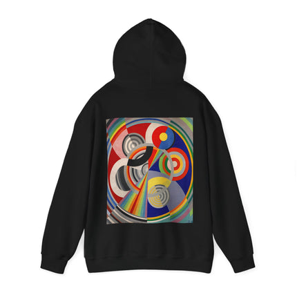 Rythme No. 1 by Robert Delaunay Heavy Blend™ Hooded Sweatshirt