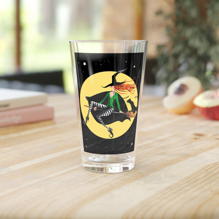 A Witch’s Moonlit Flight Glass, 16oz
