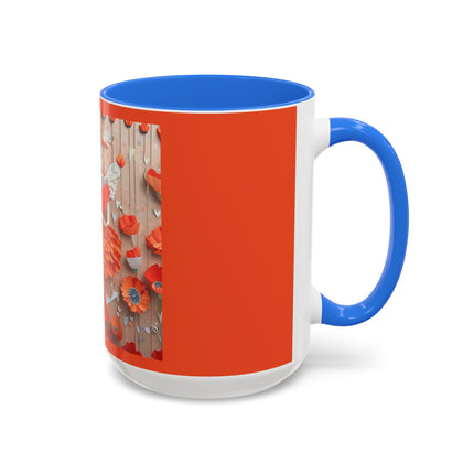 Poppy Fairy Colorful Mugs (11oz, 15oz)