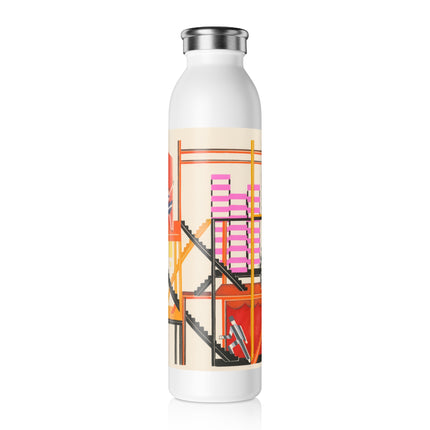 Maquettes de Théatre 4 by Alexandra Exter Slim Water Bottle