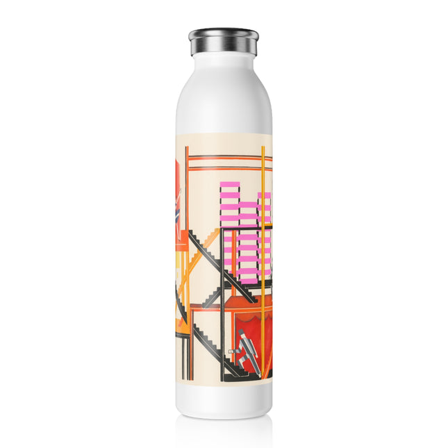 Maquettes de Théatre 4 by Alexandra Exter Slim Water Bottle