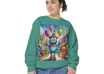 Monster Parade Madness Unisex Garment-Dyed Sweatshirt