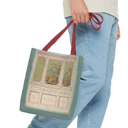 Chinoiserie scenes by Anonymous Tote Bag (AOP)