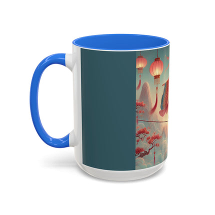 The Lantern Walker Colorful Mugs (11oz, 15oz)