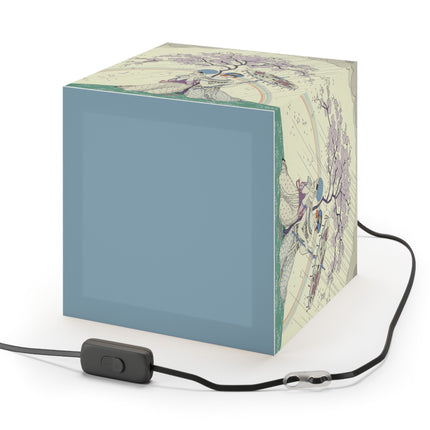 L’Arc-en-Ciel by George Barbier Light Cube Lamp