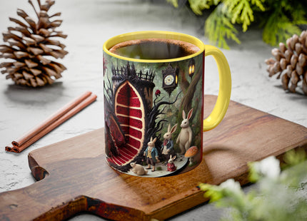 Malice in Wonderland – Gothic Halloween Colorful Mugs (11oz, 15oz)