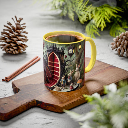 Malice in Wonderland – Gothic Halloween Colorful Mugs (11oz, 15oz)