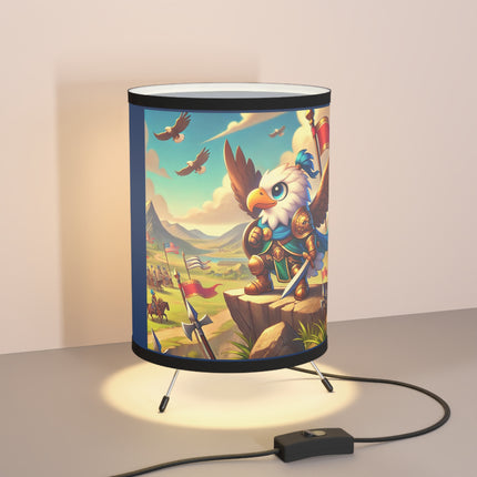 Watchful Guardian Tripod Lamp