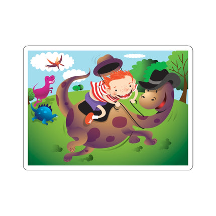 Rip-Roaring Fun Kiss-Cut Stickers (4 Sizes)