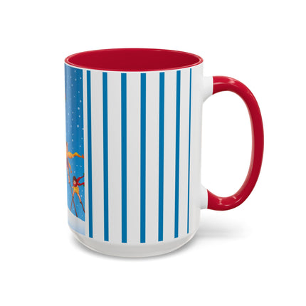 Snowfall & Couture Colorful Mugs (11oz, 15oz)