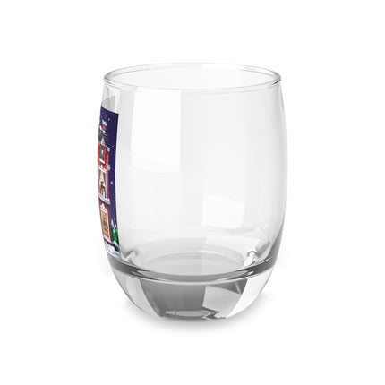 A Christmas Eve Celebration Whiskey Glass