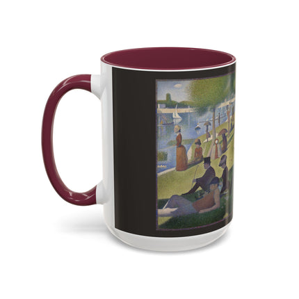 A Sunday on La Grande Jatte by Georges Seurat Colorful Mugs (11oz, 15oz)