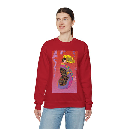 Enchanting Geisha Heavy Blend™ Crewneck Sweatshirt