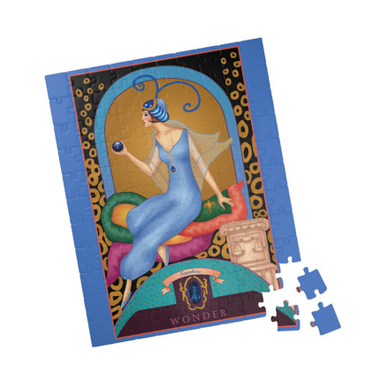September & Sapphire (from the Gem Series) by Sofia Chiostri Puzzle (110, 252, 500-Piece)
