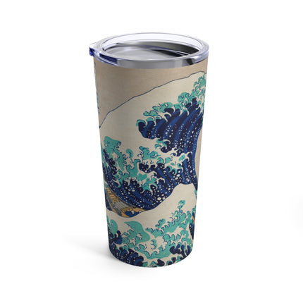 The Great Wave off Kanagawa by Katsushika Hokusai Tumbler 20oz