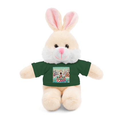 Nutcracker Candy-Striped Adventure Stuffed Animals with Tee