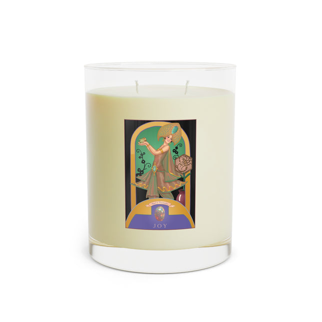 October Opal & Tourmaline Candle — Zodiac Birthstone Collection