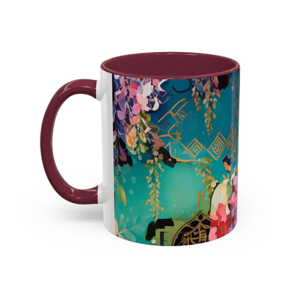 Golden Wisteria Symphony Colorful Mugs (11oz, 15oz)