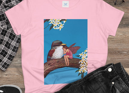 Magnolia Fairy and the Woodland Bird Cotton Tee
