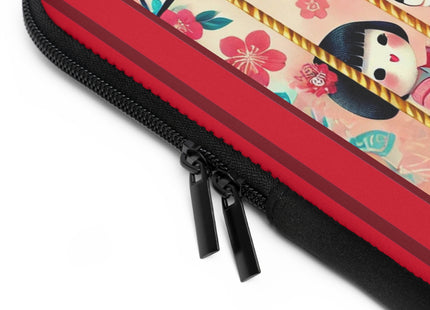 Geisha Kitten's Enchanted Carousel Laptop Sleeve