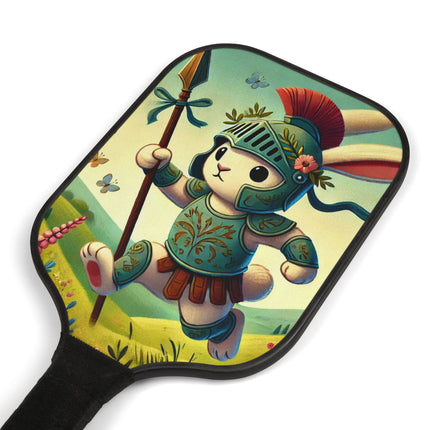 Rabbit Gladiator Pickleball Kit – Brave Bunny Warrior & Meadow Magic