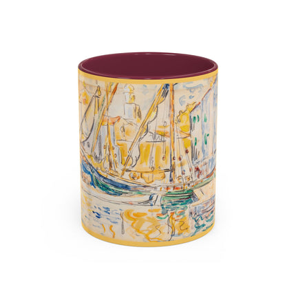 Saint-Tropez by Paul Signac Colorful Mugs (11oz, 15oz)