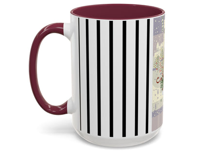 Wrapped in Elegance Colorful Mugs (11oz, 15oz)