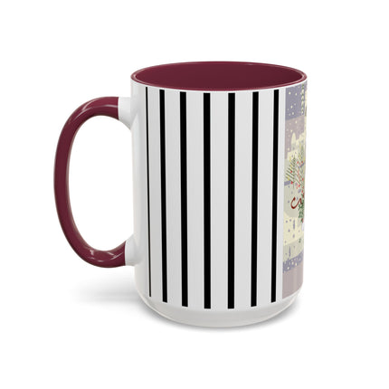 Wrapped in Elegance Colorful Mugs (11oz, 15oz)