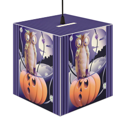 The Startled Pumpkin Light Cube Lamp