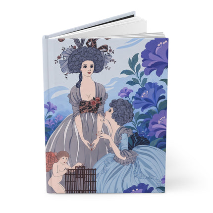 🌸🦋 The Ladies Of The Secret Blossom Garden Hardcover Journal – Art Deco Floral Whimsy