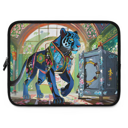 Cyber Panther's Hunt Laptop Sleeve