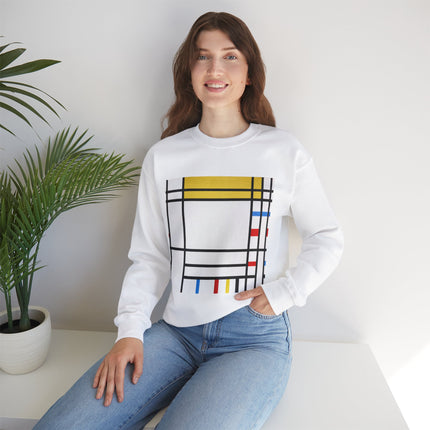 Place de la Concorde by Piet Mondrian Heavy Blend™ Crewneck Sweatshirt
