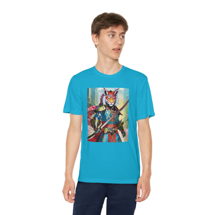 Cyberpunk Samurai Youth Competitor Tee